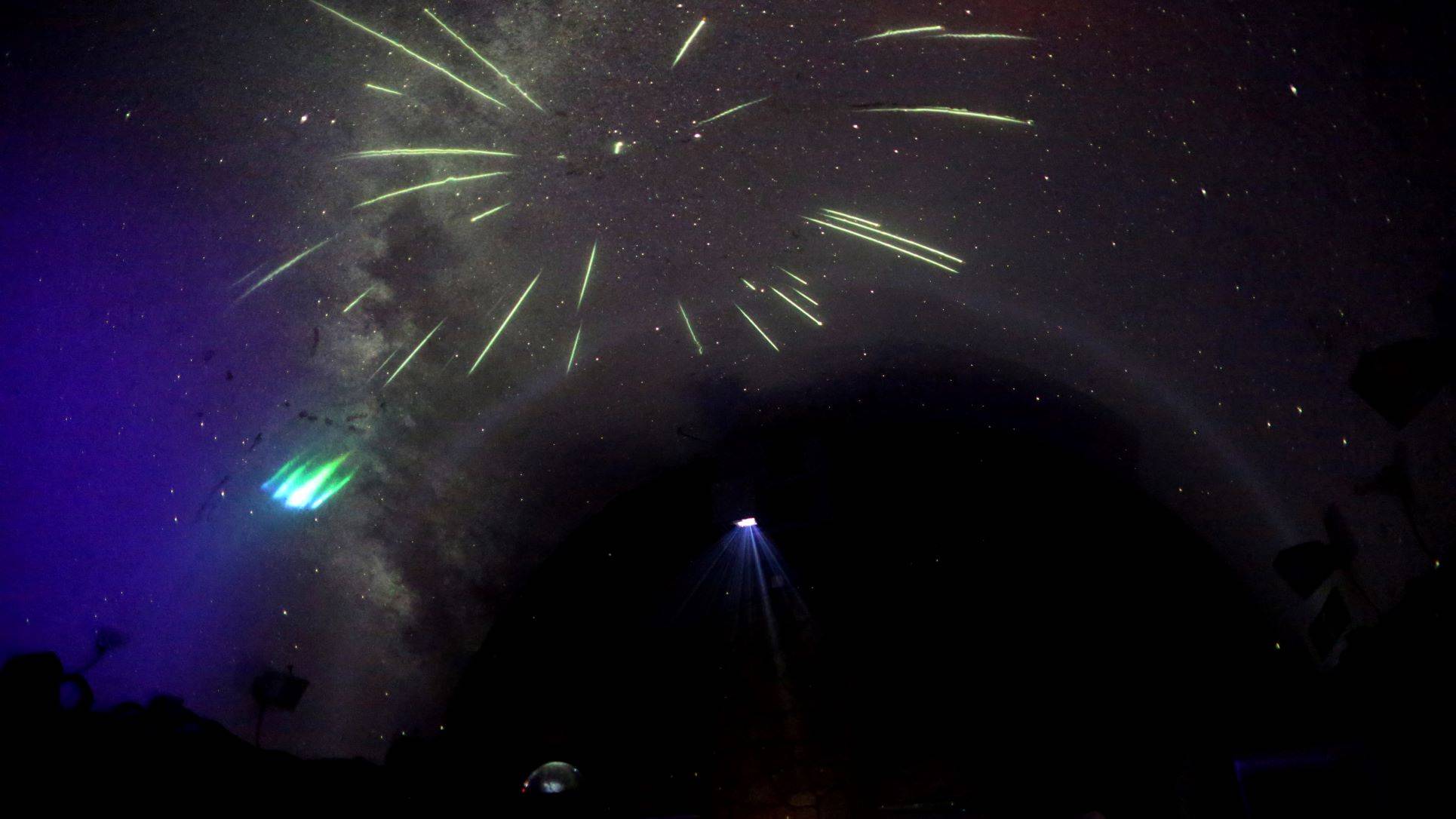 三段壁で星空を観察しよう！　星空案内人がガイドします。